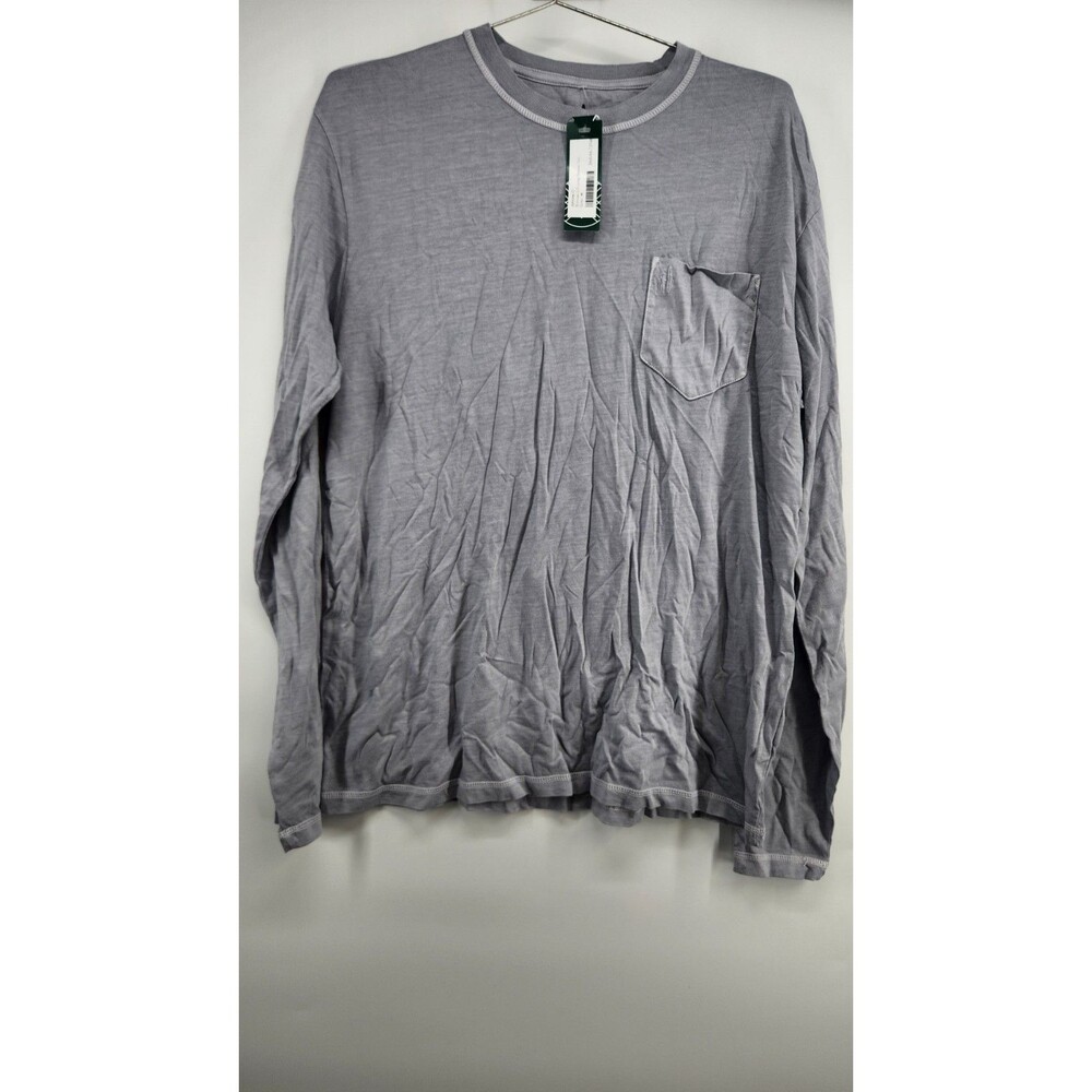 Johnnie-O Brennan Men's Grey Medium 2.0 Long Sleeve T-Shirt NWOT